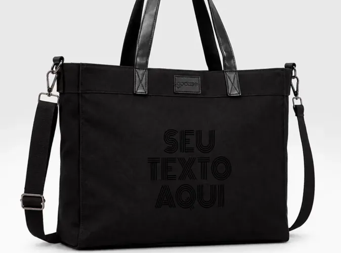 Bolsa gocase com nome Mônica