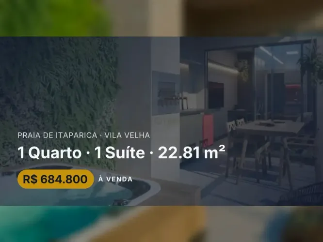 Invista no futuro: Studio Garden em Praia de Itaparica, perto da praia!