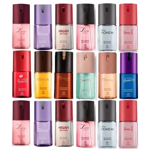 NATURA DESODORANTE COLÔNIA 100ML VÁRIAS FRAGÂNCIAS