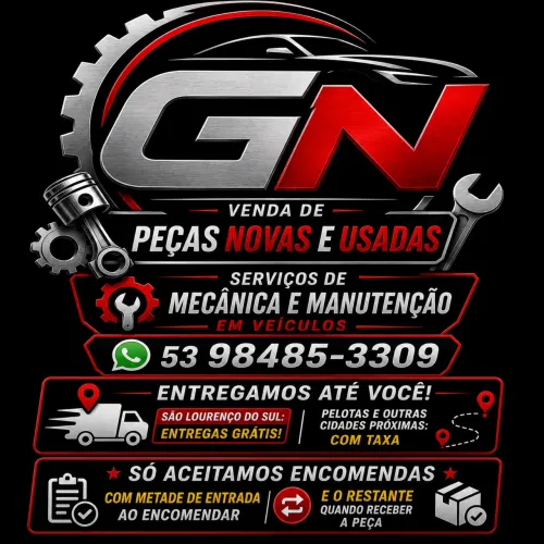 Vendas de peças novas e usadas automotivas 