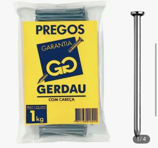 Prego gerdau