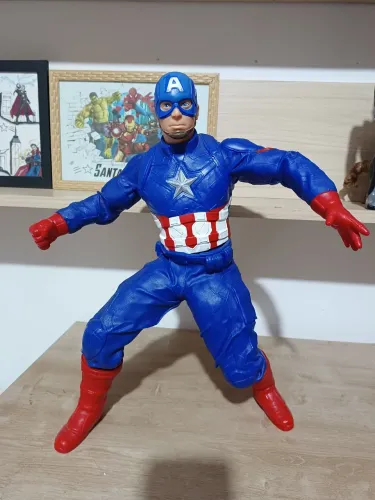 Capitao america 30cm original marca Hasbro