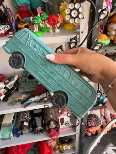 Carrinho onibus plastico bolha Joreal