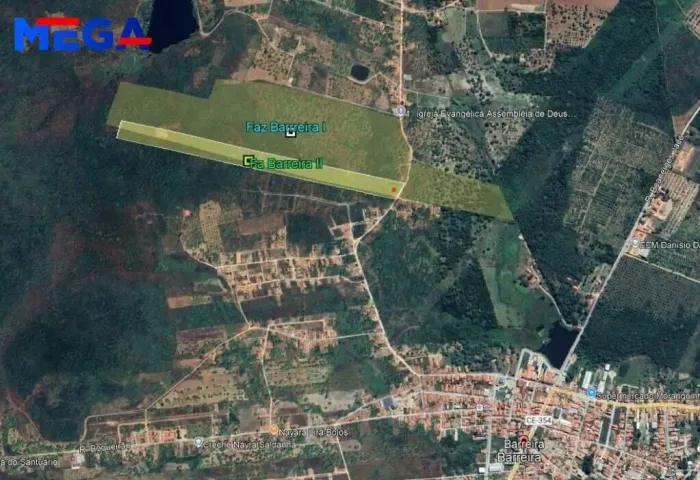 Fazenda com 46,65 hectares à venda, 466500 m² por R$ 1.500.000 - Barreira - Barreira/Ceará