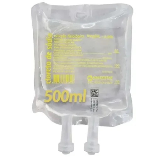 Bolsa de Soro Fisiológico 0,9% 500ml- Halexistar