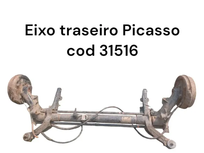 Eixo traseiro Picasso 