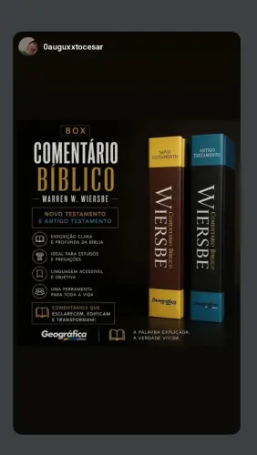 Comentário bíblico Wiersbe antigo e novo testamento 