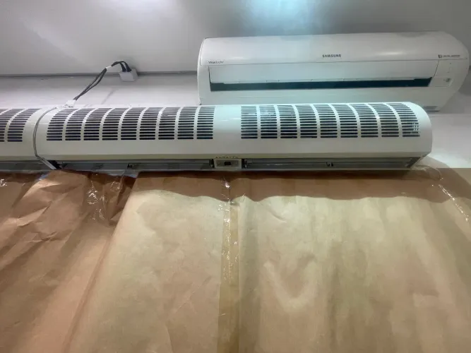 2x Cortina de Ar Agratto 1,20 Metro 220V - Funcionando Perfeitamente