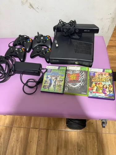 Xbox 360 Completo com vários jogos