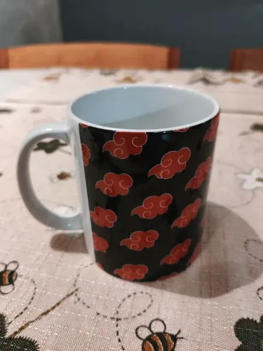Caneca Porcelana Naruto Akatsuki - Estado de Nova!