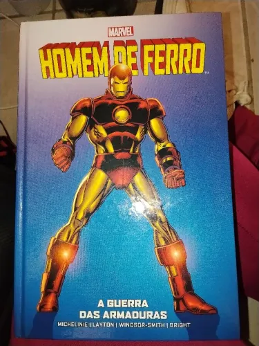 Homem de ferro a guerra das armaduras, capa dura versão rara