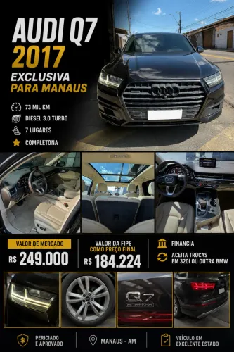 Audi Q7 3.0 V6 TDI Quattro Tip. 5P Diesel 2017