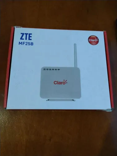 Modem Roteador Na Caixa 2g 3g Zte Mf25b Mf25 Para Chip Rural Cor Branco Retirar no local
