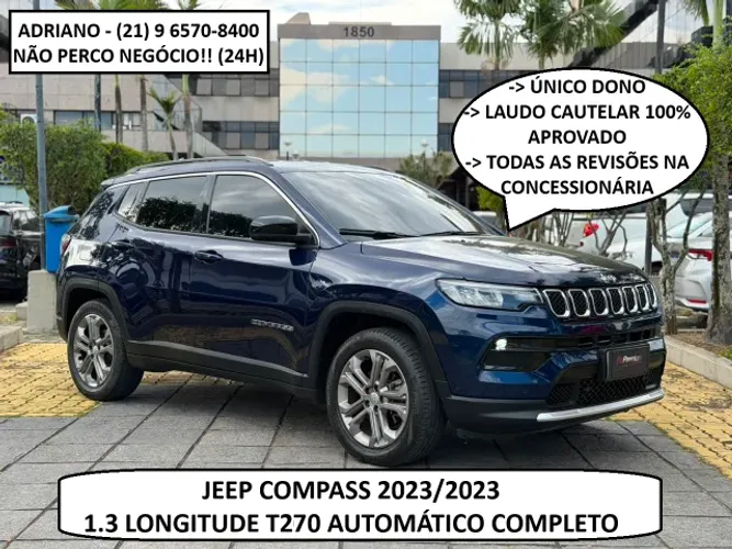 Jeep Compass Long. T270 1.3 TB 4X2 Flex AUT 2023