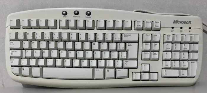 Teclado Antigo Microsoft Basic Keyboard 1.0A