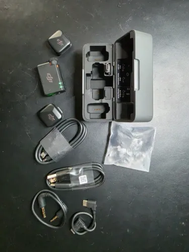Microfone Sem Fio DJI Mic Mini 2 TX + 1 RX + Case Completo