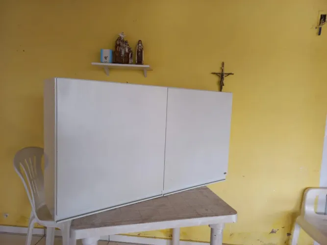Armário de cozinha em aço