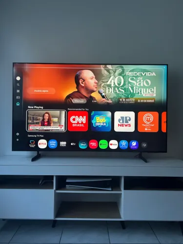Smart TV 65 4K UHD LED Samsung 65DU7700 + Wi-Fi Bluetooth Alexa 3 HDMI