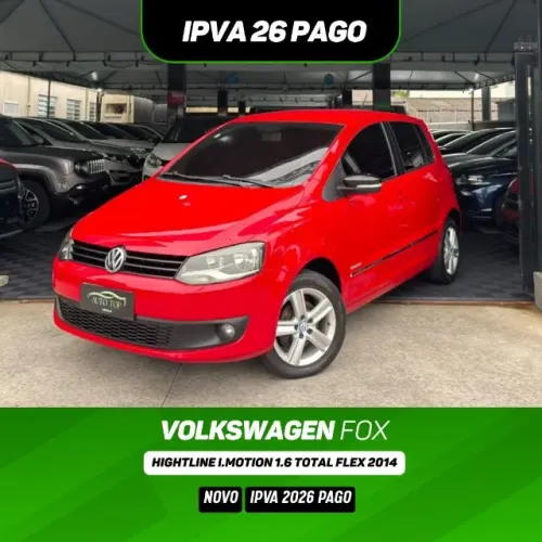 Volkswagen Fox Prime/hghi. Imotion 1.6 T.flex 8V 5P 2014