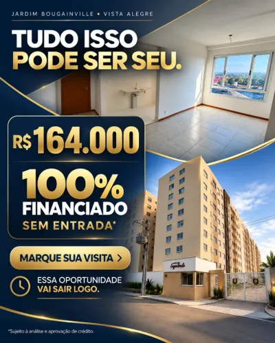 Você acredita que um apartamento de R$ 164 mil pode oferecer tudo isso?