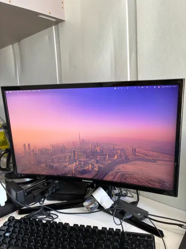 Monitor Samsung 24 polegadas curvo 144hz 