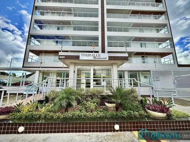 Apartamento mobiliado para locação no Starville Residence | 3 dormitórios, vista para o ma