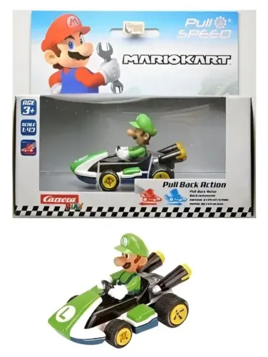 Luigi Kart Carrera Play 1:43 Fricção