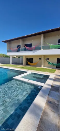 Casa em Flecheiras 5 suites 400m mar com piscina 