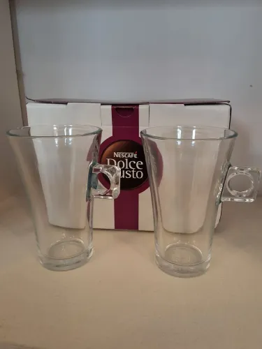 Jogo de canecas nescafe dolce gusto capuccino novas