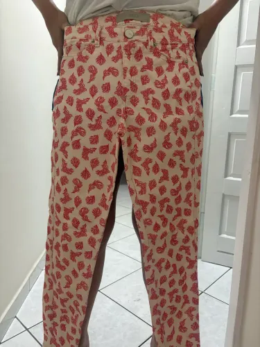 Calça estampada 