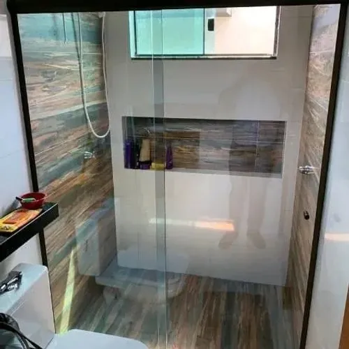 Box para banheiro em vidro temperado 
