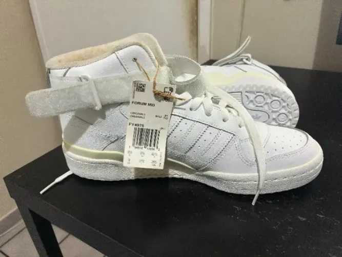 Tênis Adidas FORUM MID Tamanho 9 (medida americana). LER DESCRIÇÃO