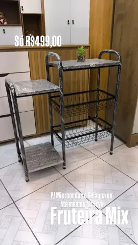 Fruteira Tubular para Microondas e Gelagua.