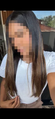 MEGA HAIR VIETNAMITA COM MECHAS ILUMINADAS