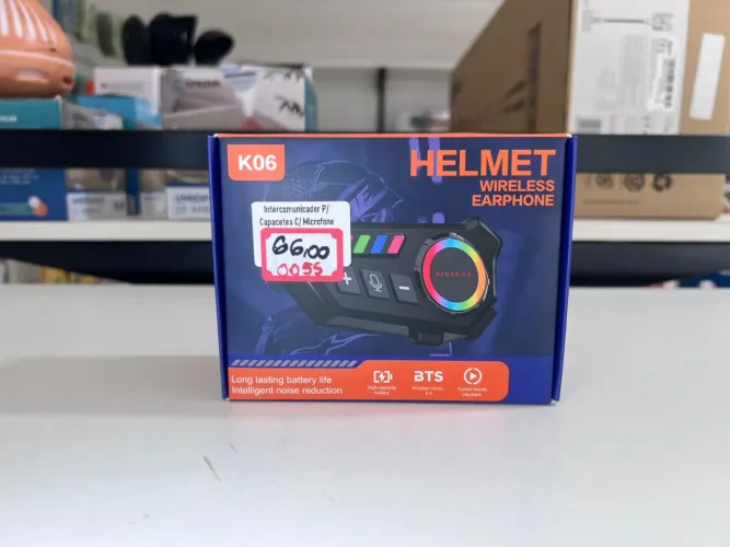 Intercomunicador para Capacete de Moto