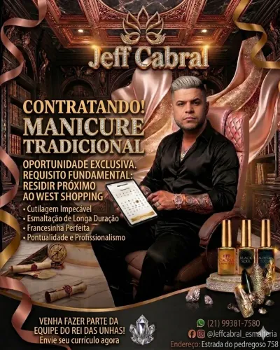 Contrato manicure West shopping Campo Grande