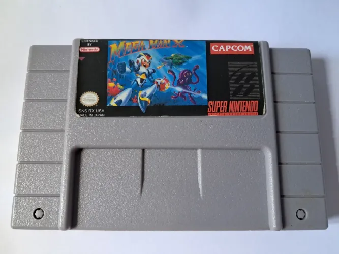 Cartucho Mega Man X - Super Nintendo