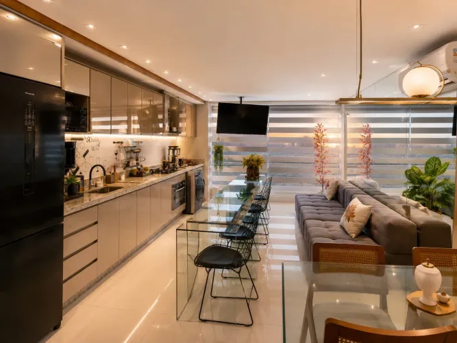 APARTAMENTO MOBILIADO E DECORADO | SETOR BUENO - GOIÂNIA
