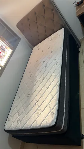 Cama box cabeceira solteiro