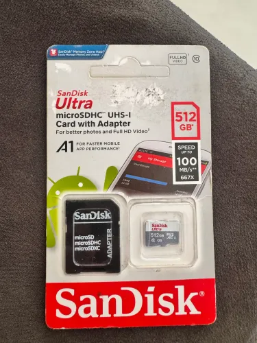 Micro SD Sandisk 512 gb
