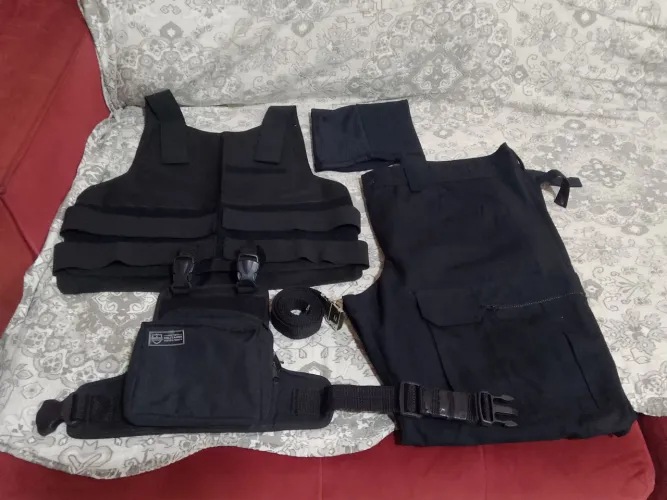 Kit roupa militar completo para cursos militares