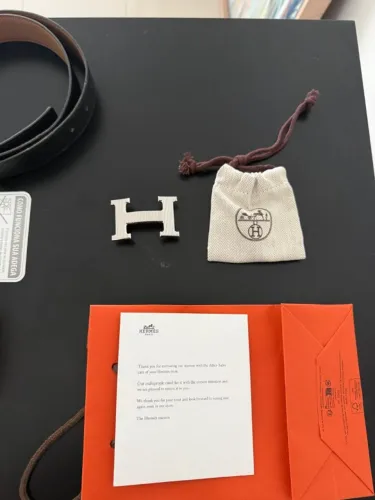 Cinto Hermès - Fivela nova e com caixa