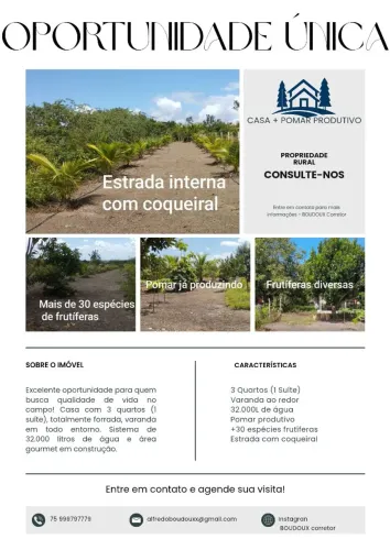 Chácara familiar .no RETIRO .FSA- Bahia