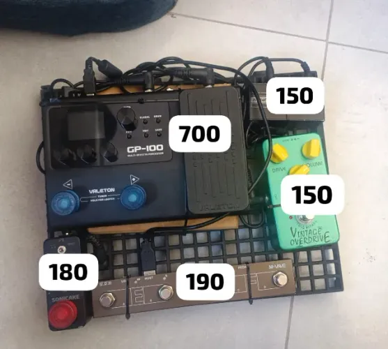 Pedalboard Custo-benefício *LEIA A DESCRIÇÃO*