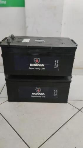 Bateria Scania 225ah usada 