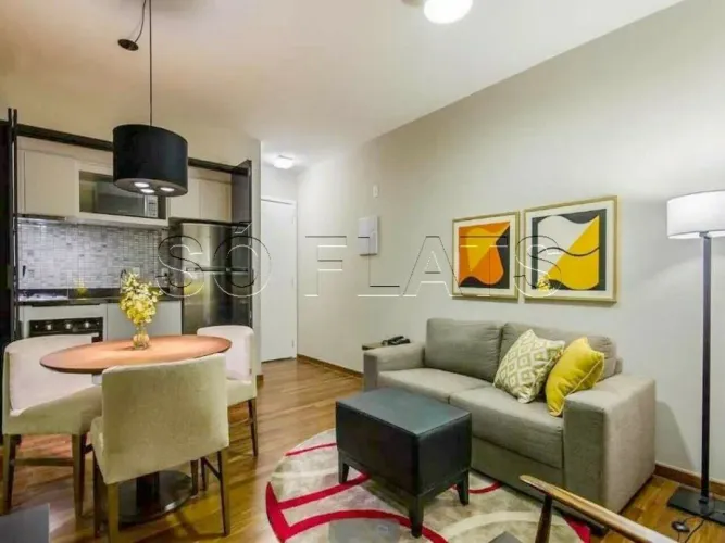 Flat Gran Estanconfor Veranda Berrini no Brooklin 2 Dormitórios 1 Vaga de Garagem 65m²