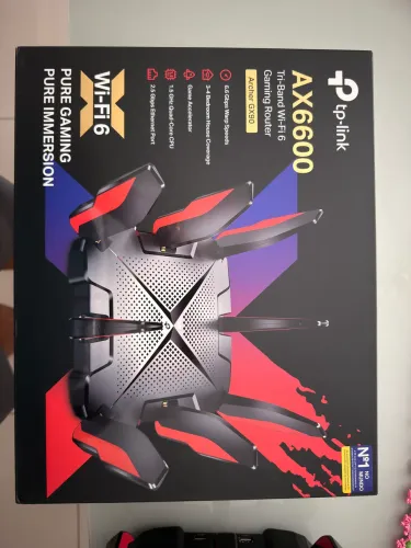 Roteador Wi-fi 6 Gamer Tri Band Ax6600 Archer Gx90 Tp-link