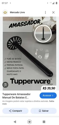 ? Amassador Tupperware: O Utensílio "Coringa" que sua Cozinha Precisa! ?
