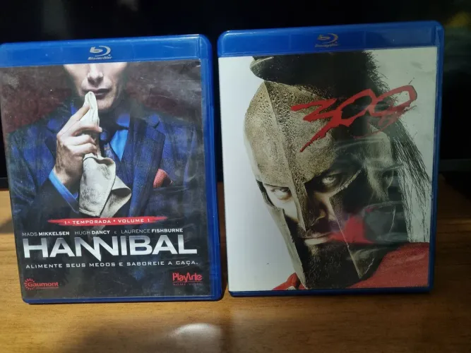 Blu ray hannibal duplo e 300
