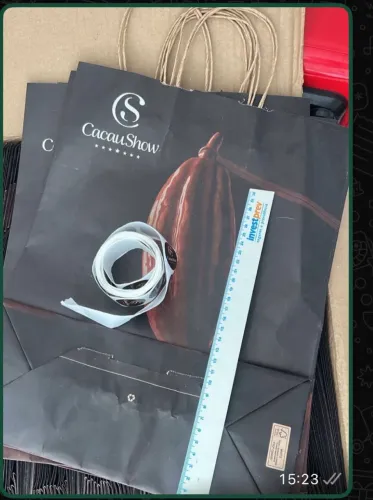 Sacolas  da Cacau Show 